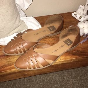 Dolce Vita Woven D’Orsay Flats 8.5